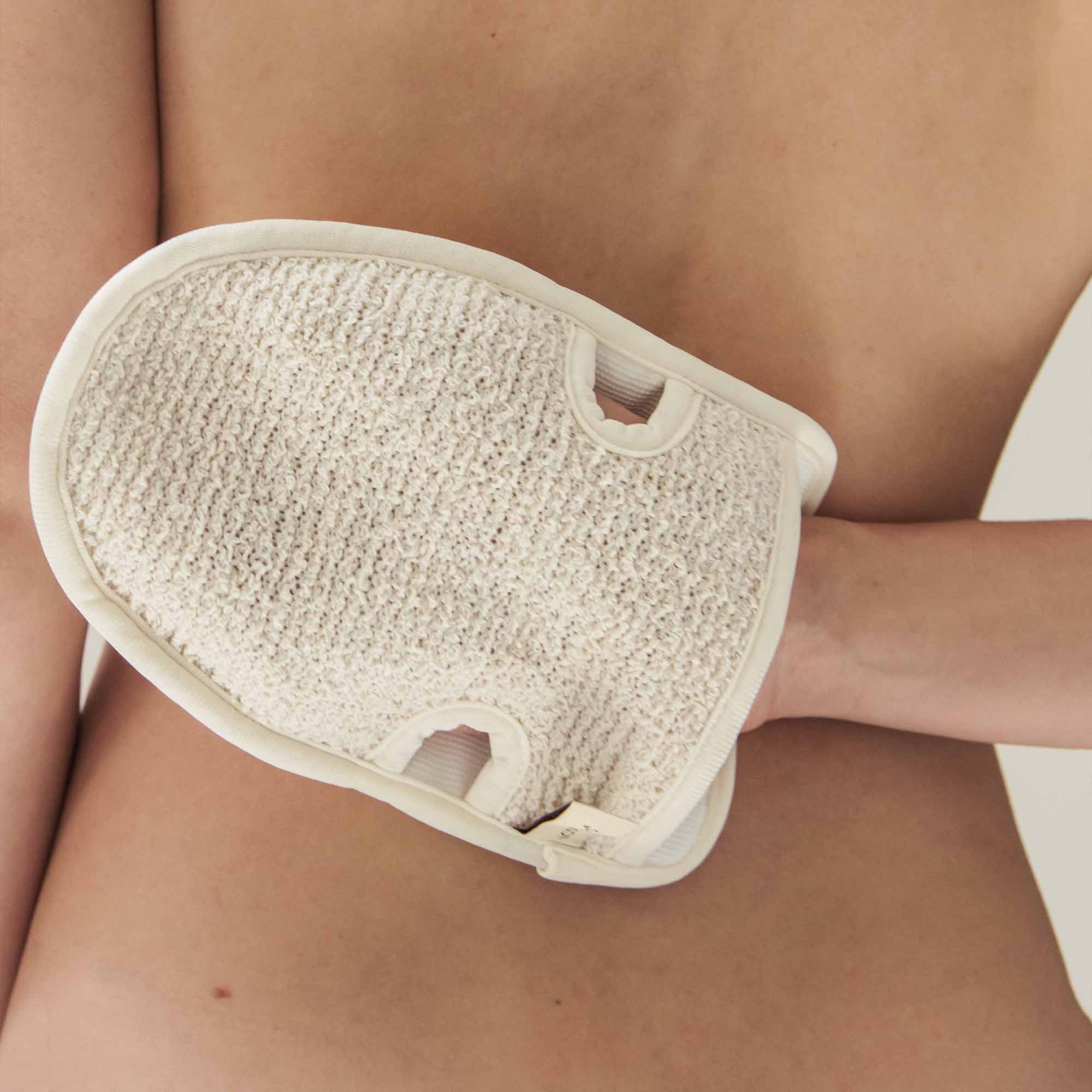 Wiederverwendbarer Peelinghandschuh für Peeling & Reinigung des ganzen Körpers